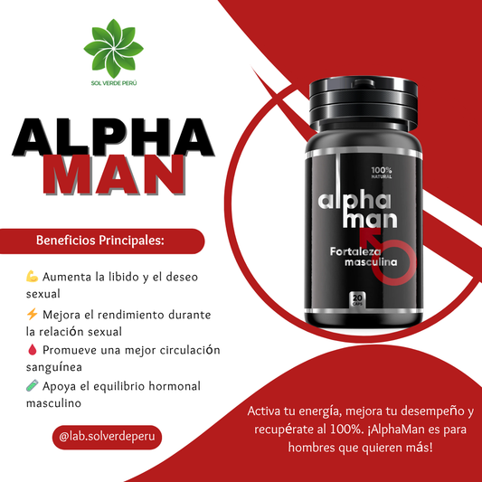 💥 AlphaMan Cápsulas