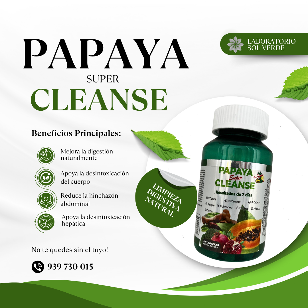 🍃 Papaya Super Cleanse