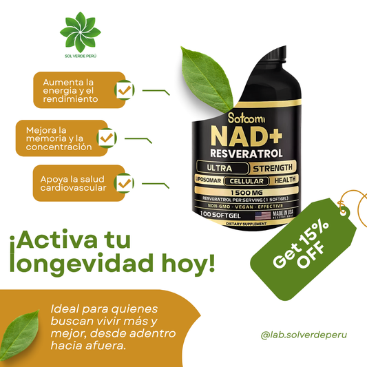 ⚡ NAD + Resveratrol