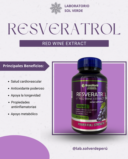 🍇 Resveratrol Red Wine Extract